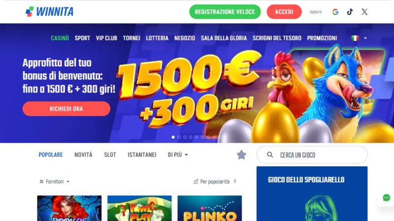 Winnita app, winnita casinò